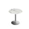Holland Bar Stool Co 30 Tall OD214 St Steel Table Base w22 Dia Foot and 36 Dia White Marble Top, IndoorOutdoor OD214-2230SSODS36RWM - alternate 1